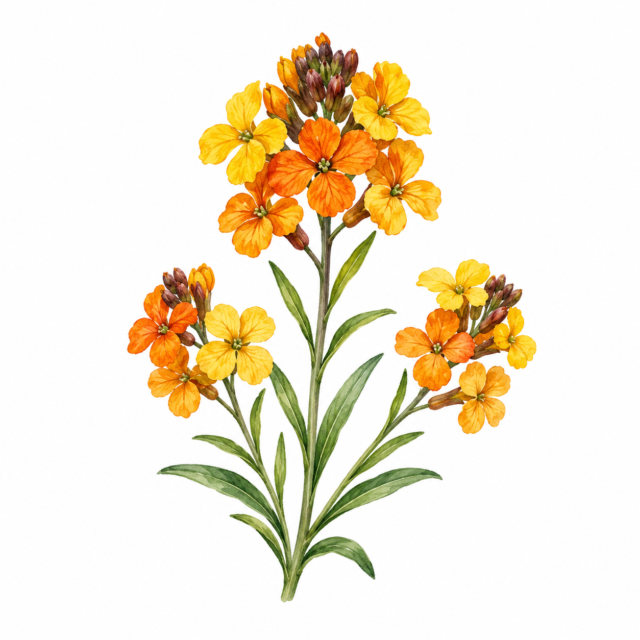 Wallflower - Erysimum marshallii