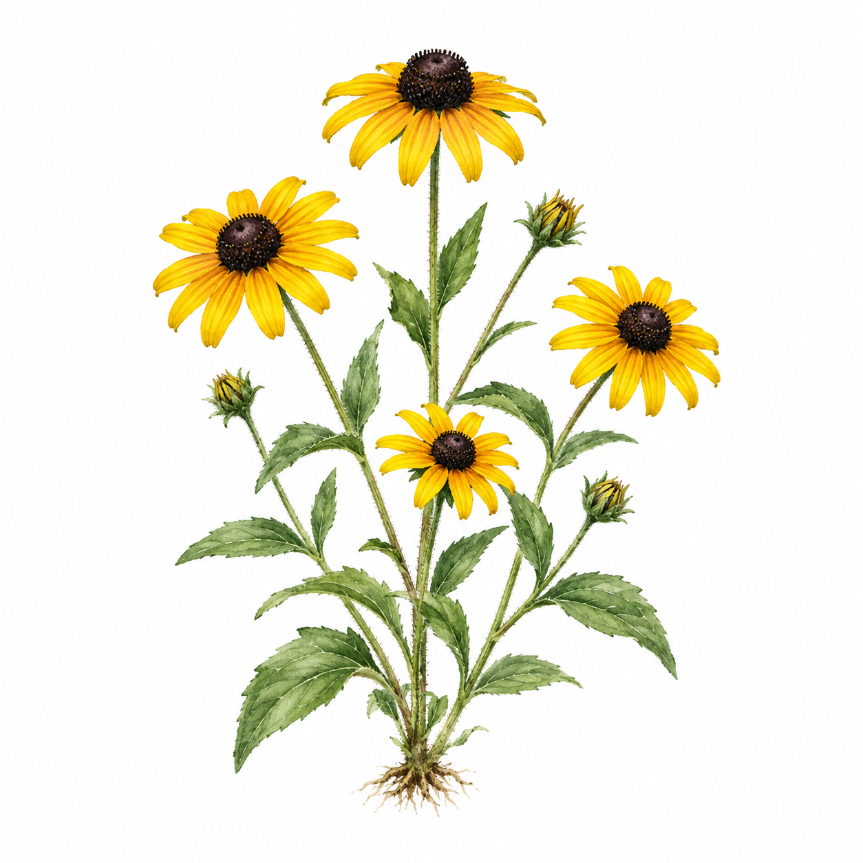 Black-Eyed Susan - Rudbeckia hirta
